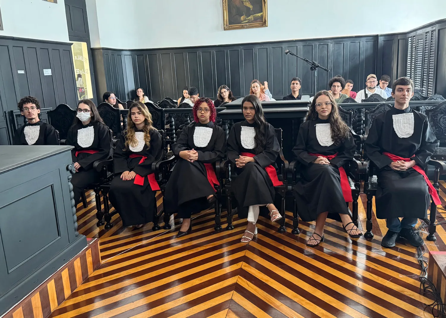Registro da equipe na simulação de A Cruz da Menina — fotografia 4