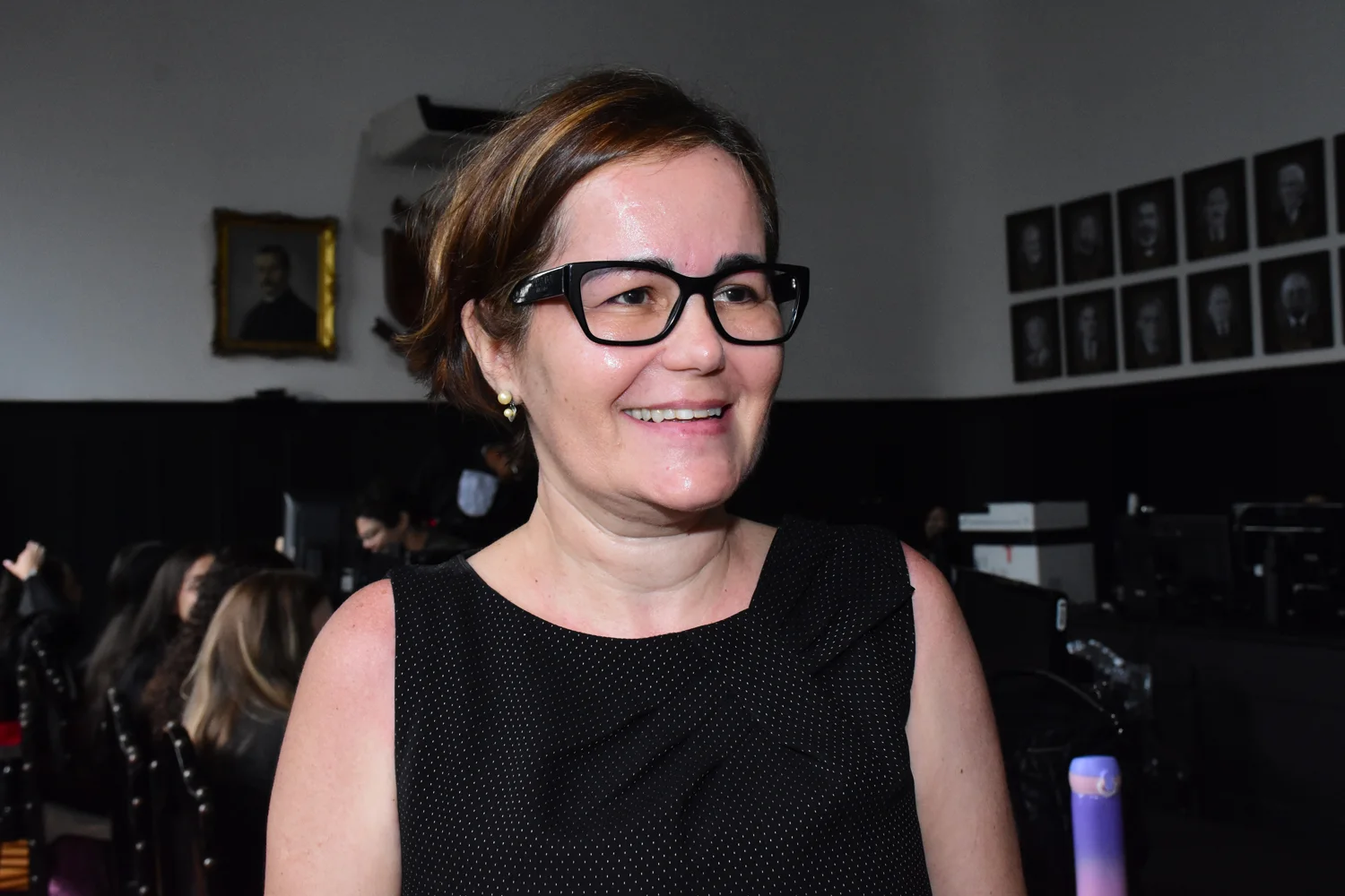 Professora Giorggia Petrucce, idealizadora e orientadora do projeto